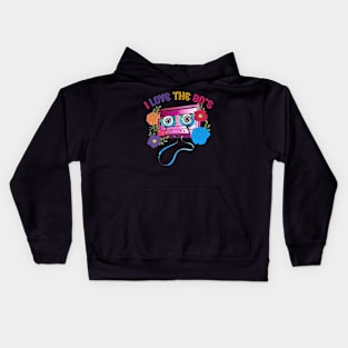 I lOVE THE 80s Kids Hoodie